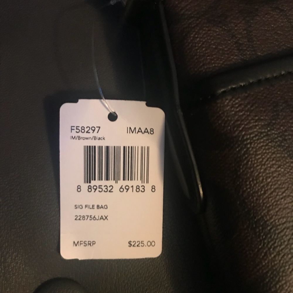 Classic brown coach logo crossbody bag - Picture 2 of 4